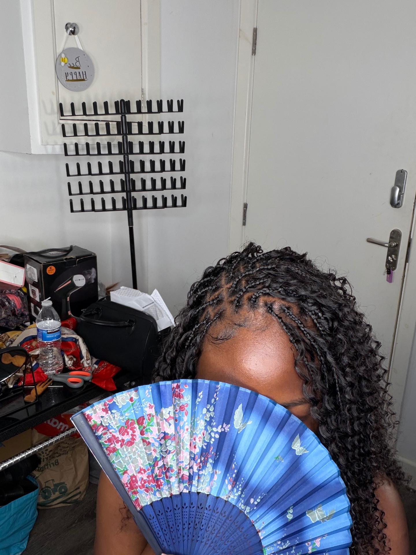 Boho braids styled at the Leeds studio